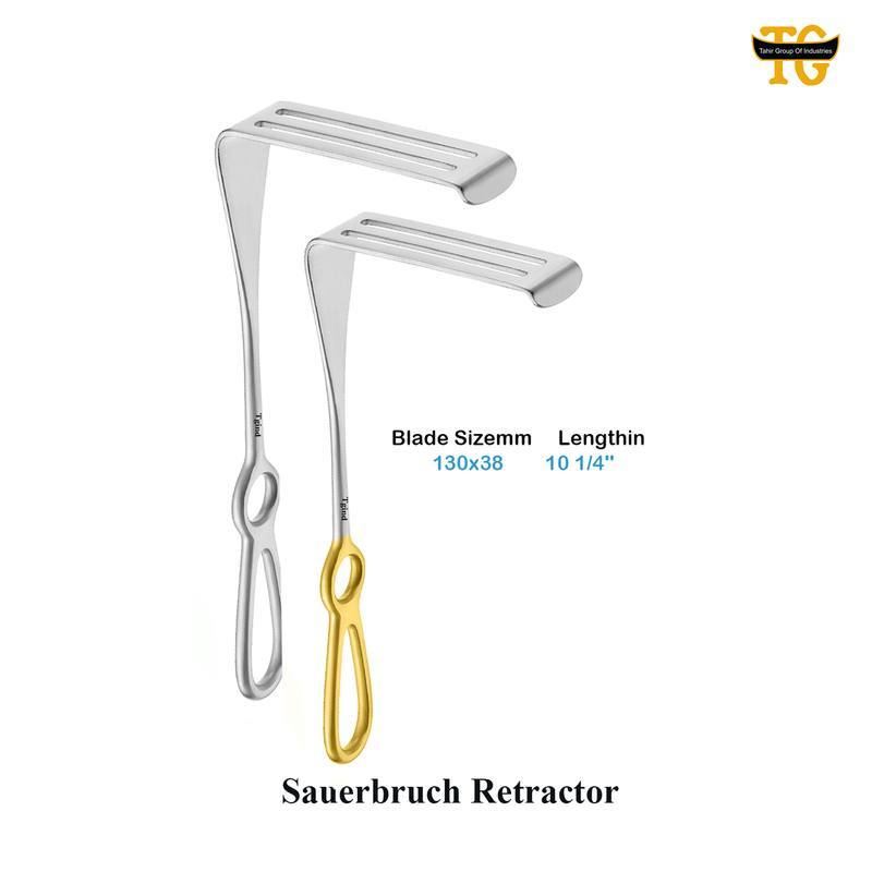 Sauerbrush Retractor, surgical instruments, TGI's own catalog photograph