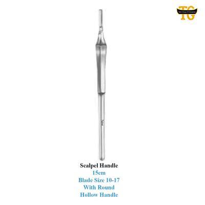 Scalpel Handle, surgical instruments, TGI's own catalog photograph