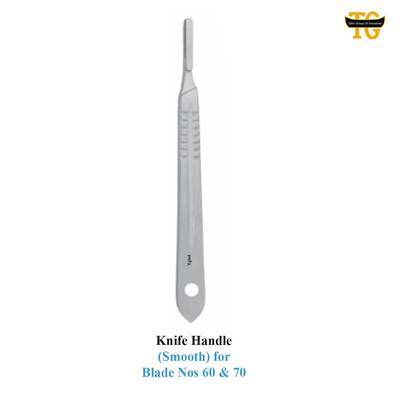 Knife Handle (Smooth), surgical instruments, TGI's own catalog photograph
