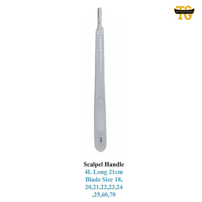 Scalpel Handle, surgical instruments, TGI's own catalog photograph