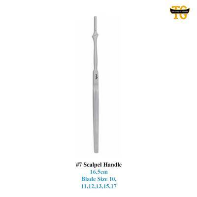 No. 7 Scalpel Handle, surgical instruments, TGI's own catalog photograph