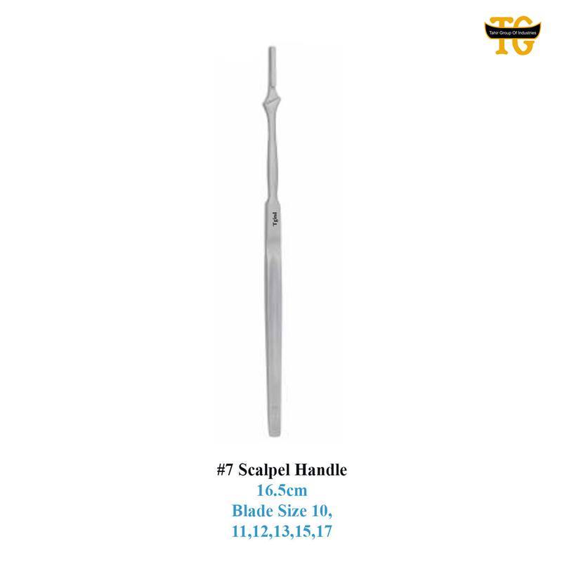 No. 7 Scalpel Handle, surgical instruments, TGI's own catalog photograph