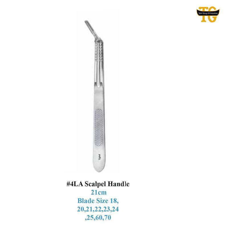 No. 4LA Scalpel Handle, surgical instruments, TGI's own catalog photograph
