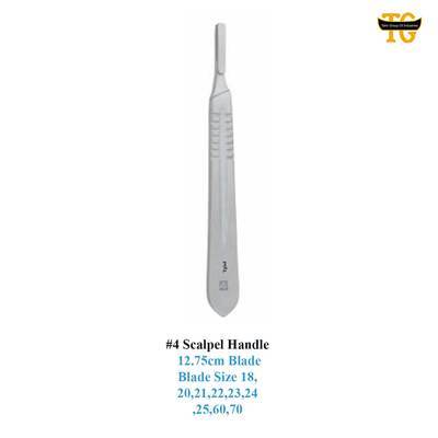 No. 4 Scalpel Handle, surgical instruments, TGI's own catalog photograph