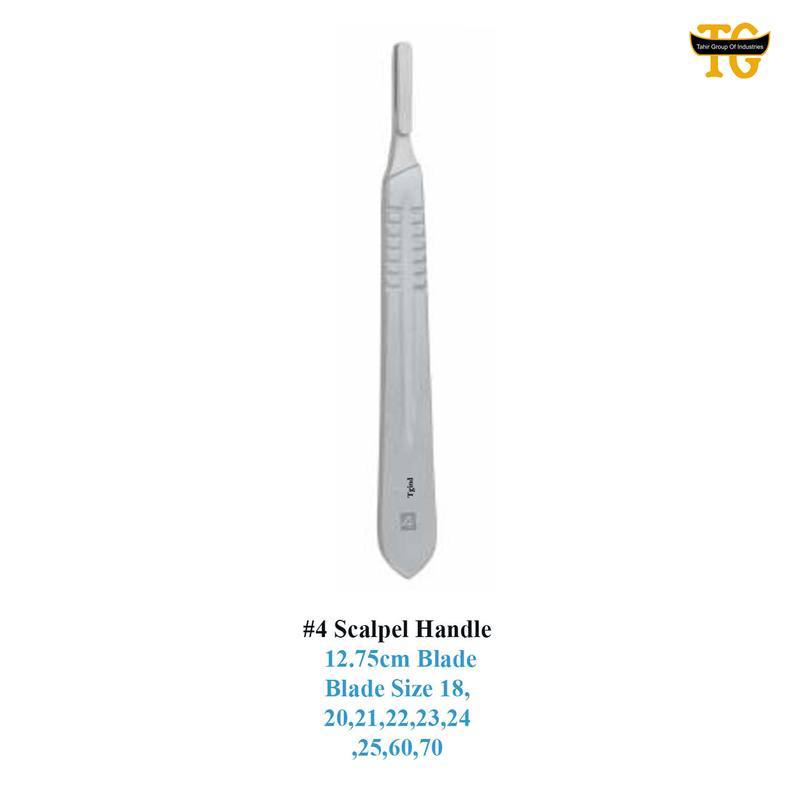 No. 4 Scalpel Handle, surgical instruments, TGI's own catalog photograph