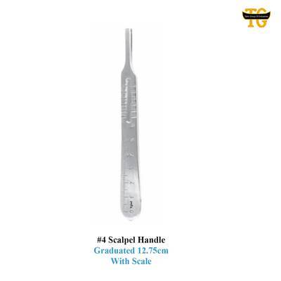 No. 4 Scalpel Handle, surgical instruments, TGI's own catalog photograph