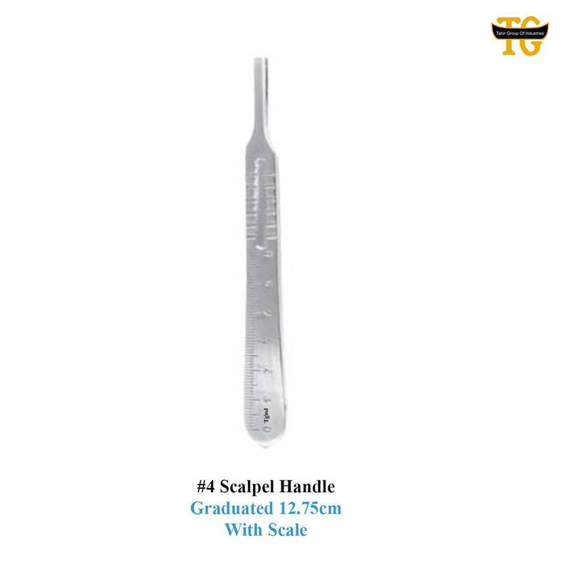 No. 4 Scalpel Handle, surgical instruments, TGI's own catalog photograph