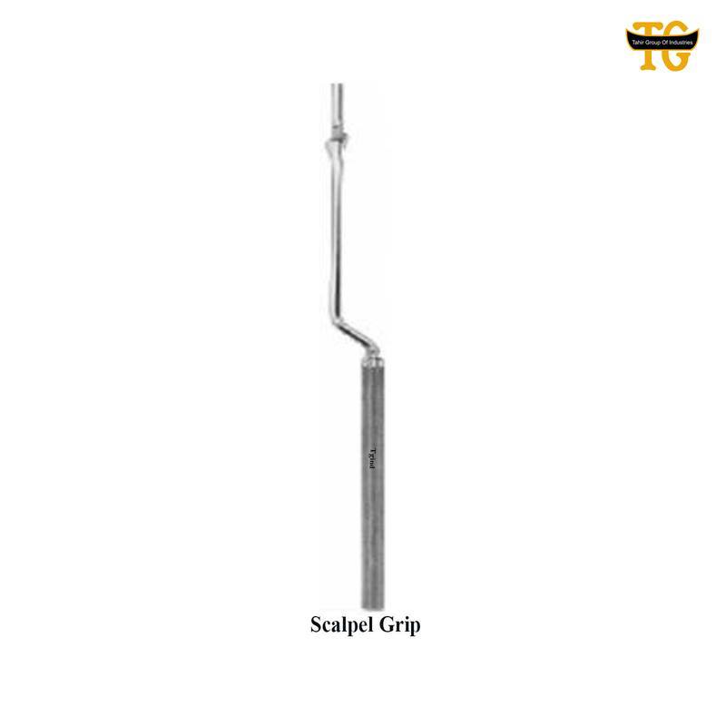 Scalpel Grip, surgical instruments, TGI's own catalog photograph