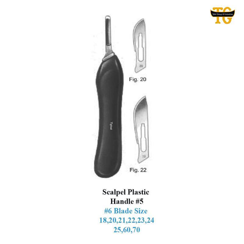 Scalpel Plastic Handle No. 5, TGI's own catalog photograph