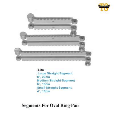 Segments For Ring, surgical instruments, TGI's own catalog photograph