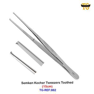 Semken Tweezer, dental instruments, TGI's own catalog photograph