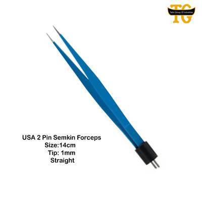 Semken Forceps, electrosurgical instruments, TGI's own catalog photograph