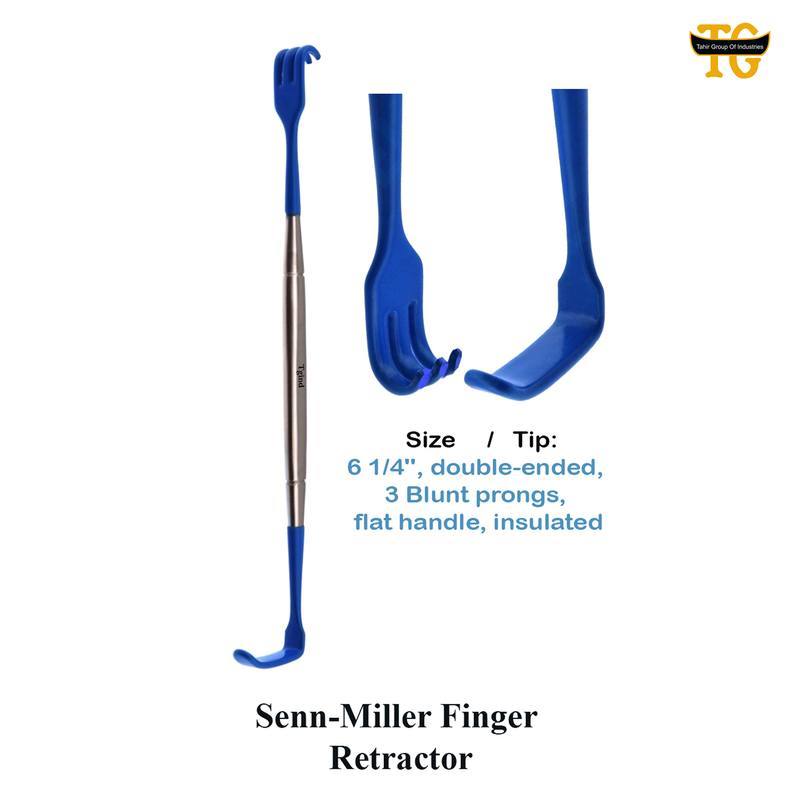 Senn-Miller Finger Retractor, surgical instruments, TGI's own catalog photograph