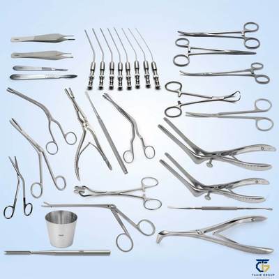 Septoplasty Surgery Set, ENT instruments, TGI's own catalog photograph
