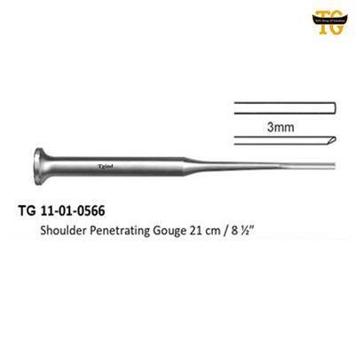 Shoulder Penetration Gouge, orthopedic instruments, TGI's own catalog photograph