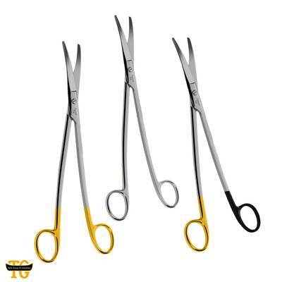 Siebold Uterine Scissors, gynecology instruments, TGI's own catalog photograph