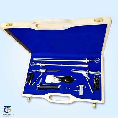 Sigmoidoscope Set Box, surgical instrument sets, TGI's own catalog photograph