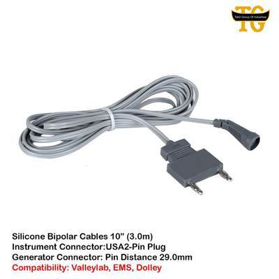 Silicone Bipolar Cable, TGI's own catalogue photograph