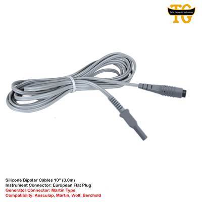 Silicone Bipolar Cable, TGI's own catalogue photograph