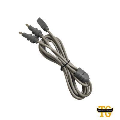 Silicone Bipolar Cable, electrosurgical instruments, TGI's own catalog photograph