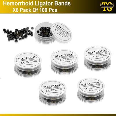 Silicone Hemorrhoid Band, surgical instruments, TGI's own catalog photograph