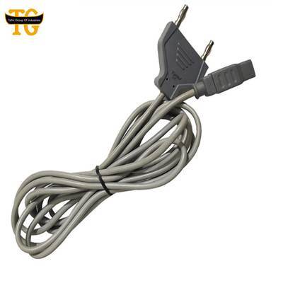 Silicone Monopolar Cable, electrosurgical instruments, TGI's own catalog photograph