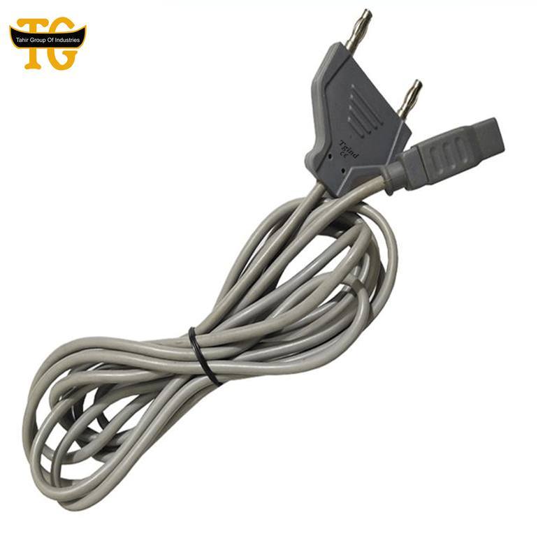 Silicone Monopolar Cable, electrosurgical instruments, TGI's own catalog photograph