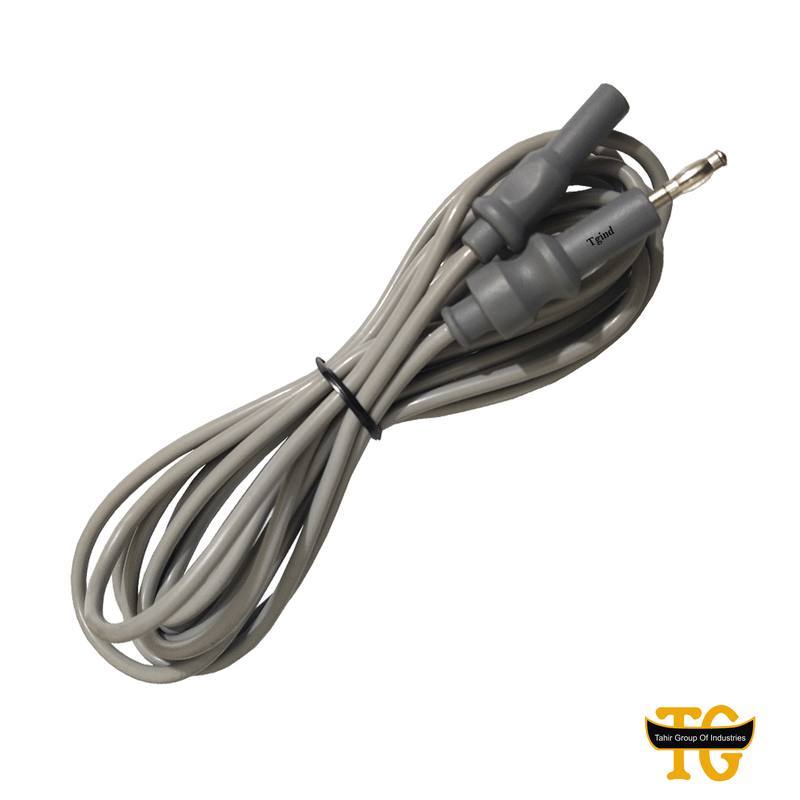 Silicone Monopolar Cable, electrosurgical instruments, TGI's own catalog photograph