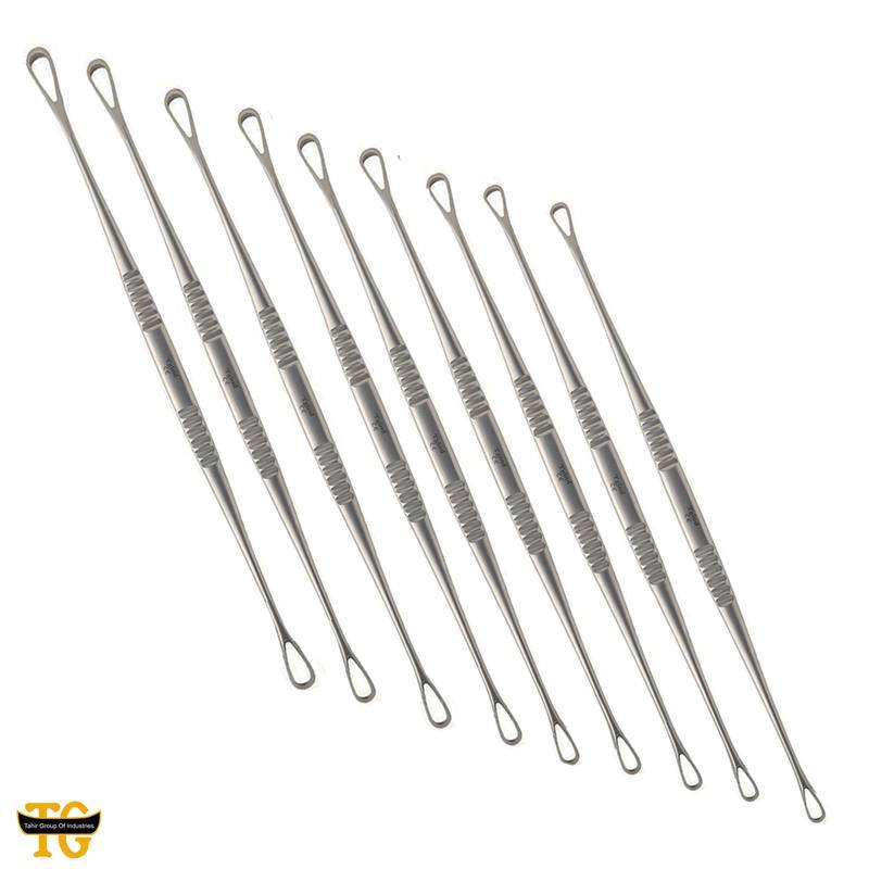 Sims Uterine Curette, gynecology instruments, TGI's own catalog photograph