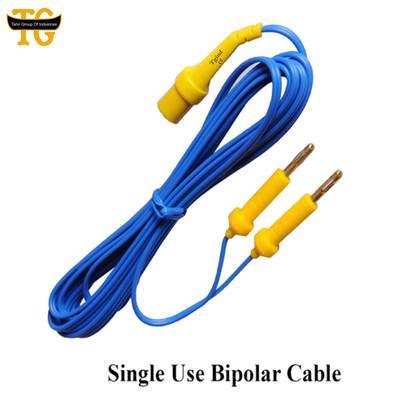 Single Use Bipolar Cable, electrosurgical instruments, TGI's own catalog photograph