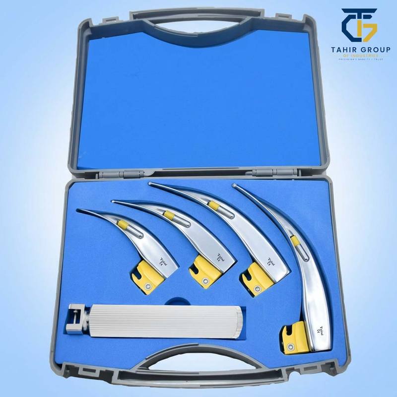 Single Use Laryngoscope Blade Set, diagnostic instruments, TGI's own catalog photograph