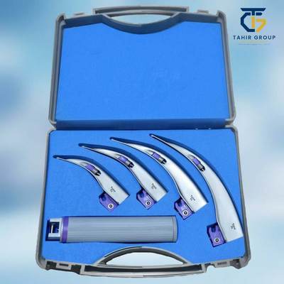 Single Use Laryngoscope Blade Set, diagnostic instruments, TGI's own catalog photograph