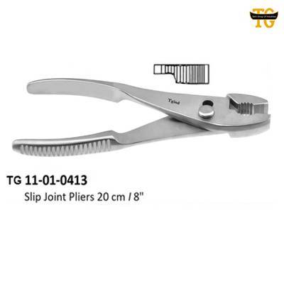 Slip Joint Plier, orthopedic instruments, TGI's own catalog photograph