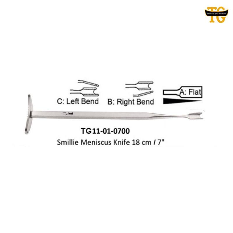 Smillie Knife, orthopedic instruments, TGI's own catalog photograph