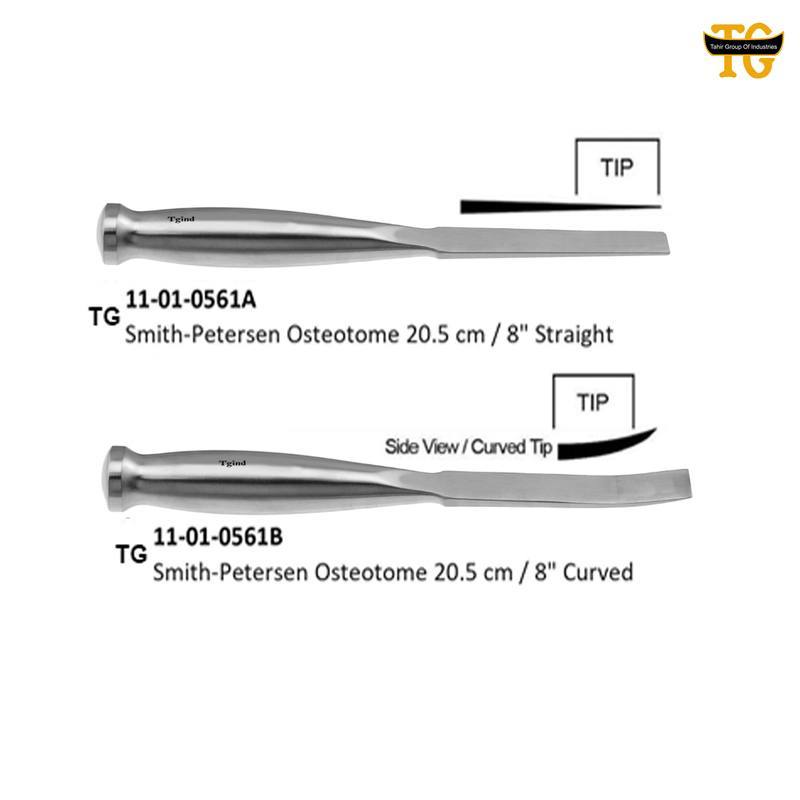 Smith Peterson Osteotome, orthopedic instruments, TGI's own catalog photograph