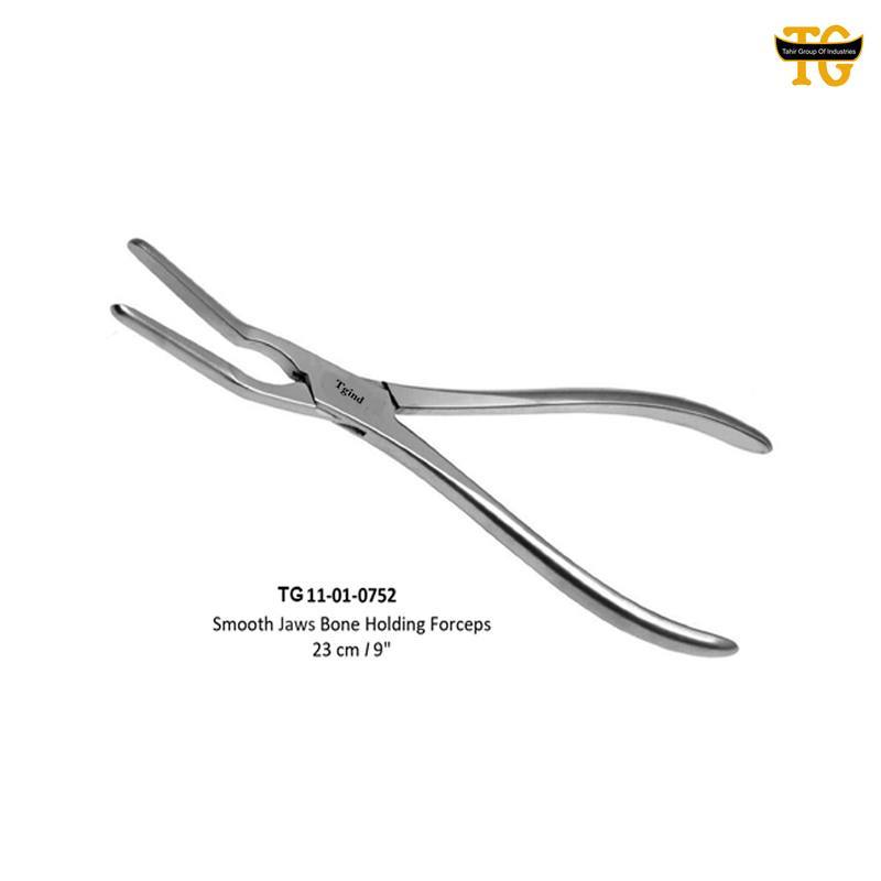 Smooth Jaw Bone Holding Forceps, orthopedic instruments, TGI's own catalog photograph