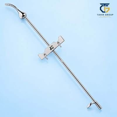 Spackman Uterine Cannula T Plate & Metal Cone, gynecology instruments, TGI's own catalog photograph