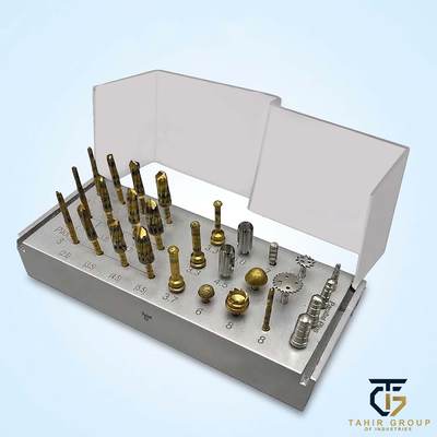 Special Implant Universal Burs Trephine Drill Kit, dental implant kits, TGI's own catalog photograph