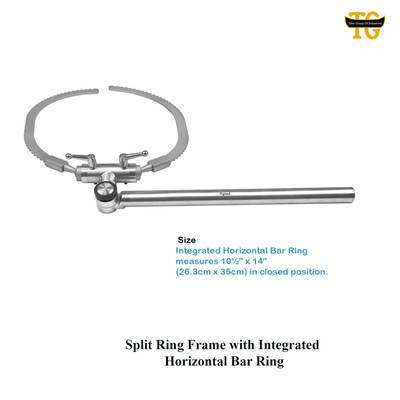 Split Ring Frame, surgical instruments, TGI's own catalog photograph