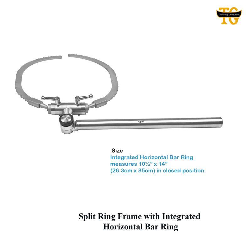 Split Ring Frame, surgical instruments, TGI's own catalog photograph