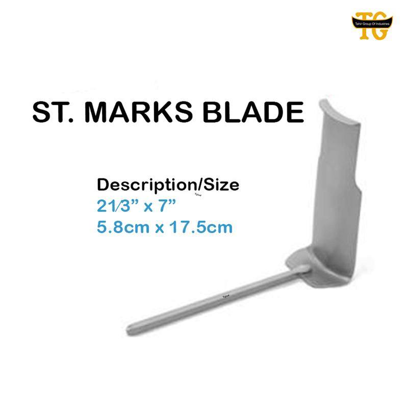 ST Mark Blade, surgical instruments, TGI's own catalog photograph