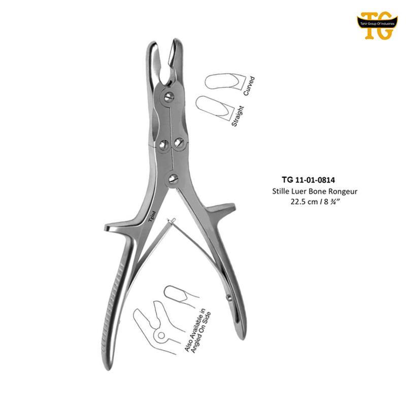 Stille Luer Bone Rongeur, orthopedic instruments, TGI's own catalog photograph