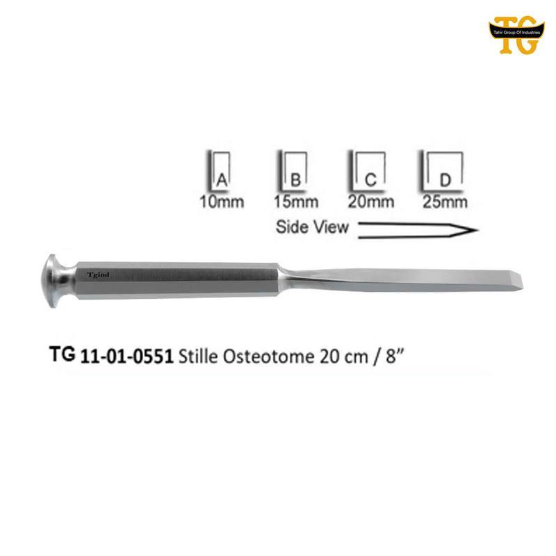 Stille Osteotome, orthopedic instruments, TGI's own catalog photograph