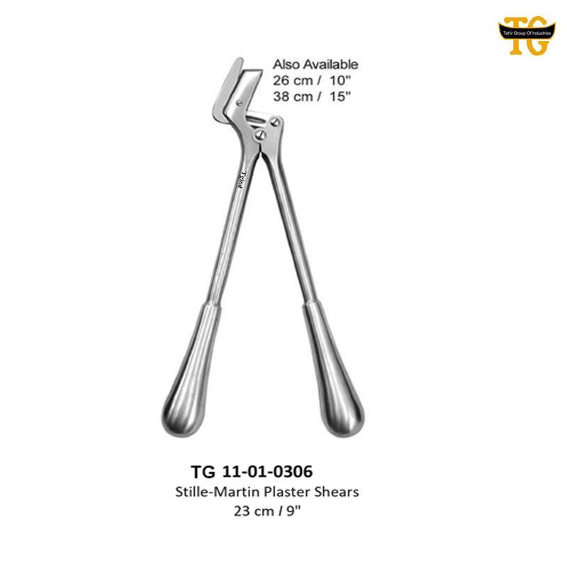 Stille Plaster Shear, orthopedic instruments, TGI's own catalog photograph