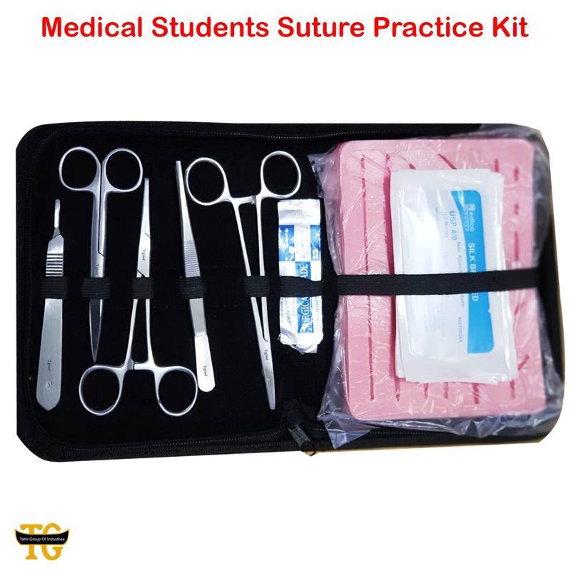 Student Suture Practice Kit, training instruments, TGI's own catalog photograph