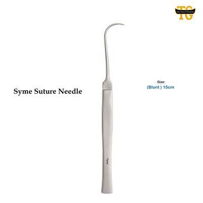 Syme Suture Needle, surgical instruments, TGI's own catalog photograph