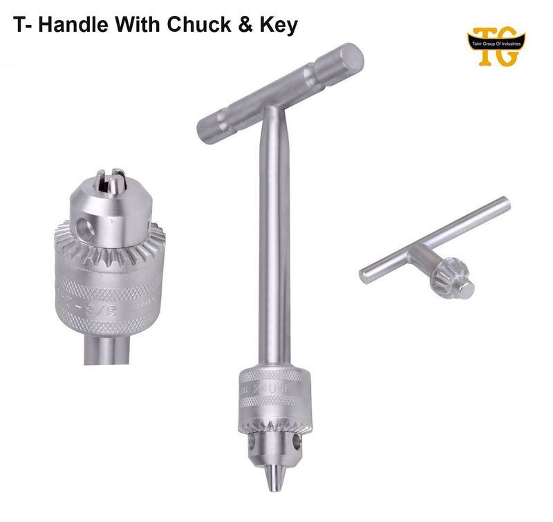 T Handle with Chuck & Key, orthopedic instruments, TGI's own catalog photograph