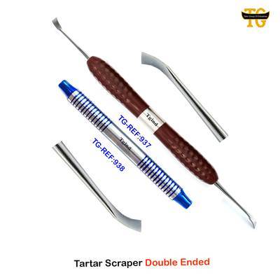 Tartar Scraper, dental instruments, TGI's own catalog photograph