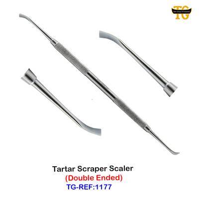 Tartar Scraper Scaler, dental instruments, TGI's own catalog photograph