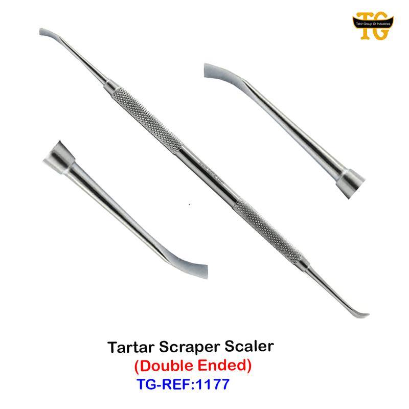 Tartar Scraper Scaler, dental instruments, TGI's own catalog photograph